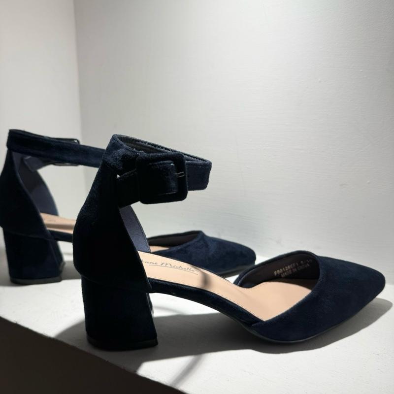 Pointed Toe Block Heels