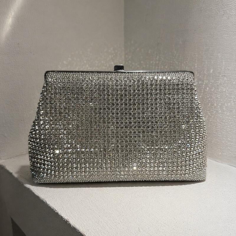 Elegant Diamanté Clutch Bag for Wedding Party Prom & Occasional Wear Sparkling Accessory