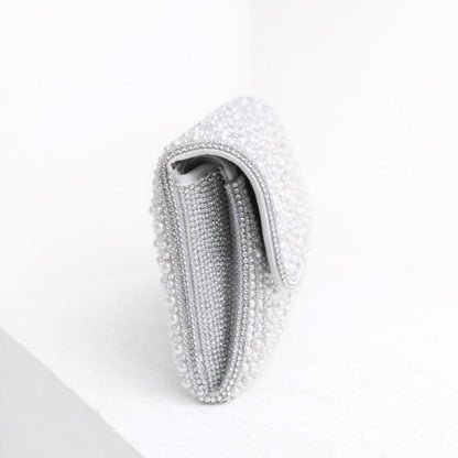 Diamante Pearl Clutch