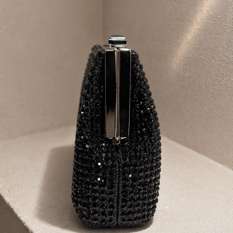 Elegant Diamanté Clutch Bag for Wedding Party Prom & Occasional Wear Sparkling Accessory