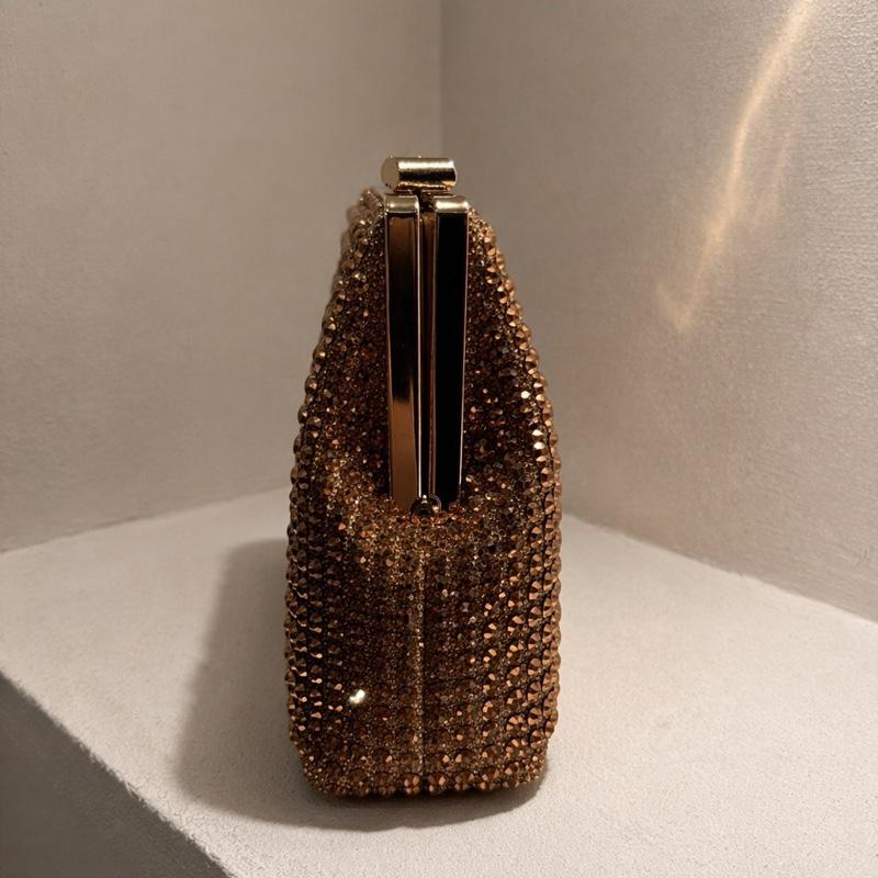 Elegant Diamanté Clutch Bag for Wedding Party Prom & Occasional Wear Sparkling Accessory