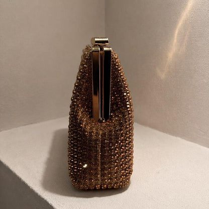 Elegant Diamanté Clutch Bag for Wedding Party Prom & Occasional Wear Sparkling Accessory