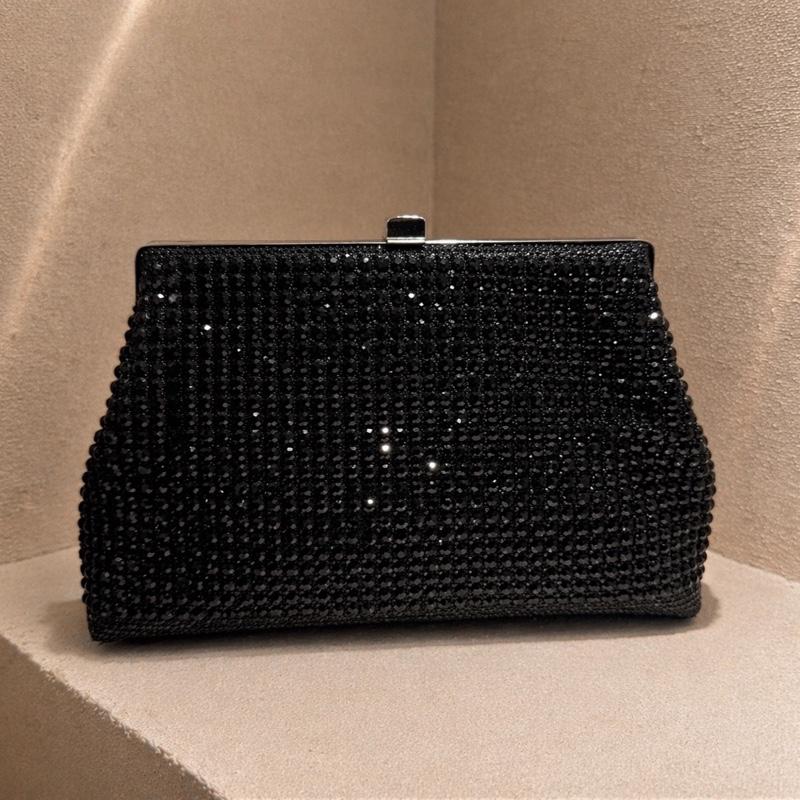 Elegant Diamanté Clutch Bag for Wedding Party Prom & Occasional Wear Sparkling Accessory