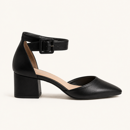 Pointed Toe Block Heels