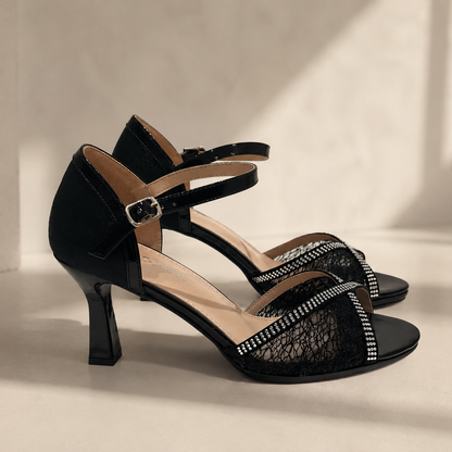 Amara Diamante Heeled Sandals