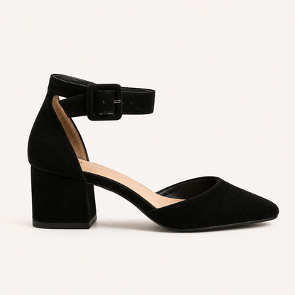 Pointed Toe Block Heels